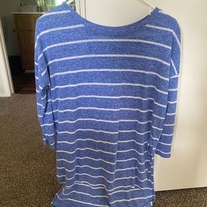 Striped tshirt, with 3/4 sleeve